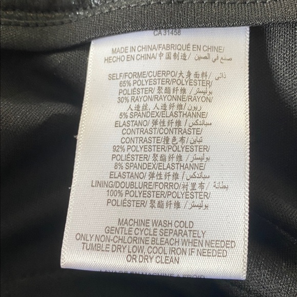 BCBGeneration Black XS Pants/Skinny/Leggings - 12"Wx 38.5L NWT - Picture 9 of 12